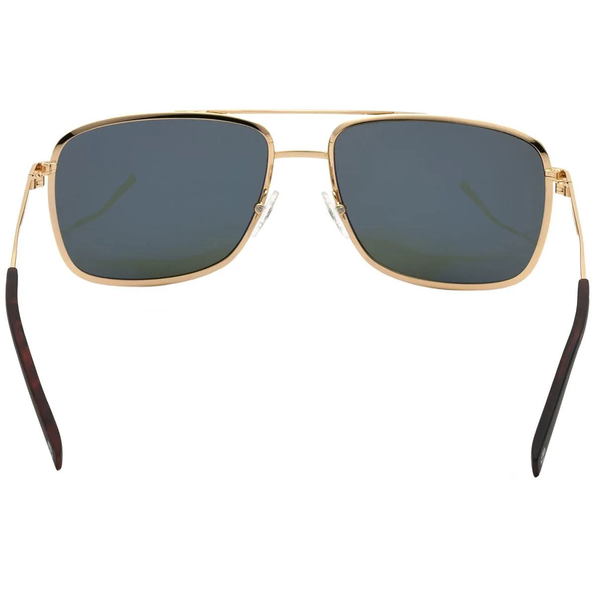 Timberland Men's Sunglasses - Green Polarized Lens Squared Metal Frame | TB9202 6232R