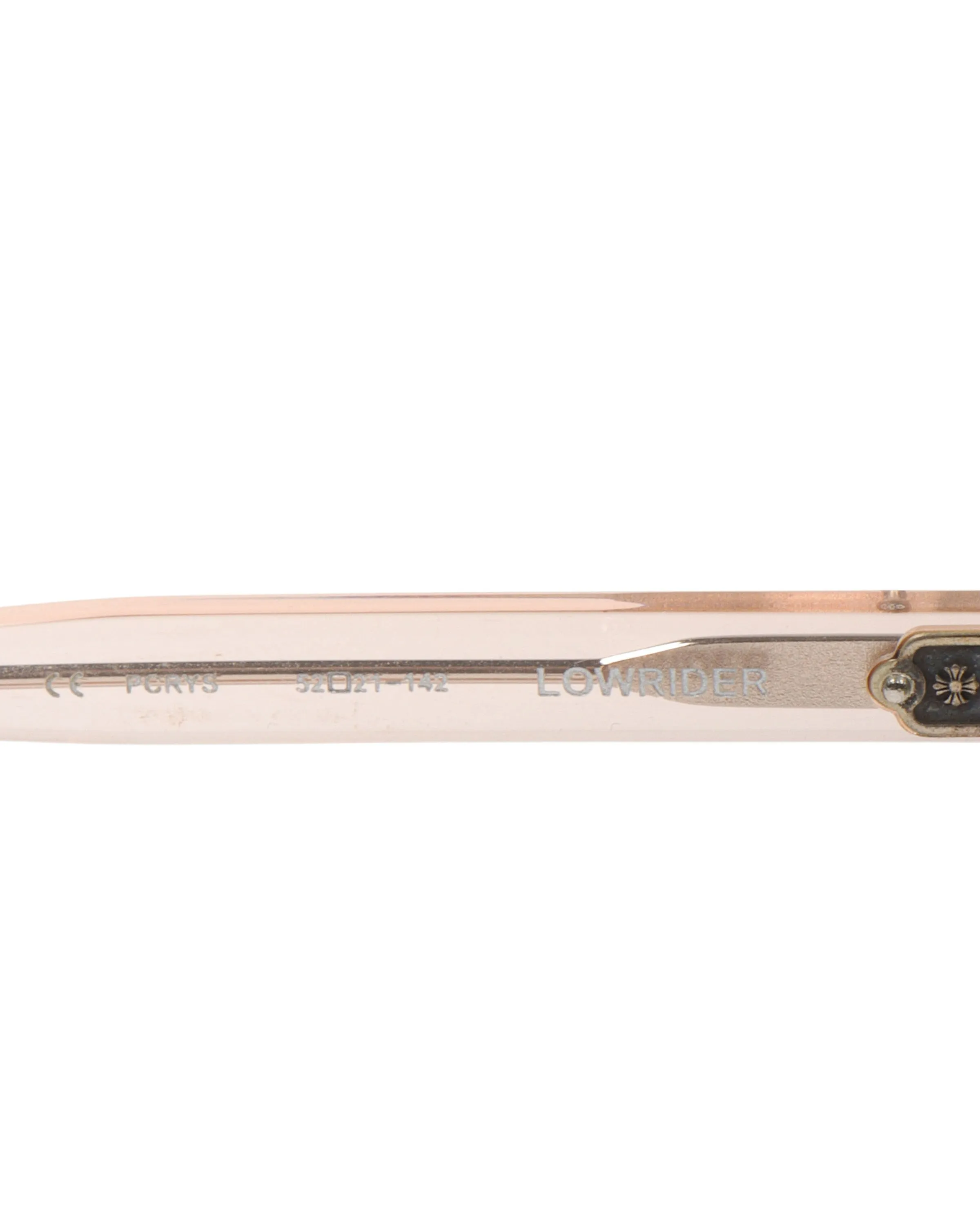 Transparent Lowrider Sunglasses
