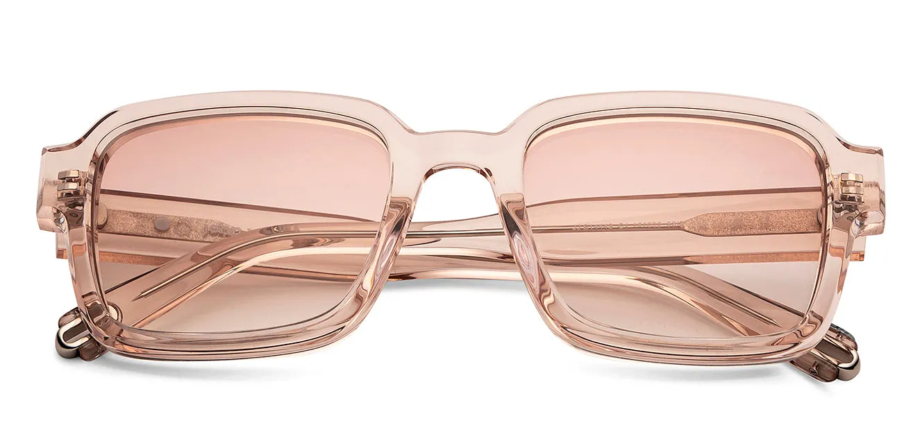 Transparent Wayfarer Full Rim Unisex Sunglasses by John Jacobs-151002