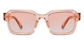 Transparent Wayfarer Full Rim Unisex Sunglasses by John Jacobs-151002