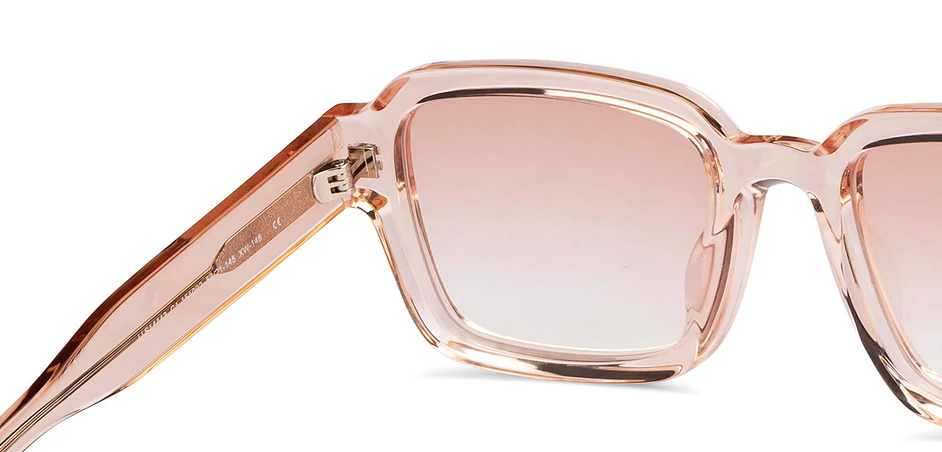 Transparent Wayfarer Full Rim Unisex Sunglasses by John Jacobs-151002