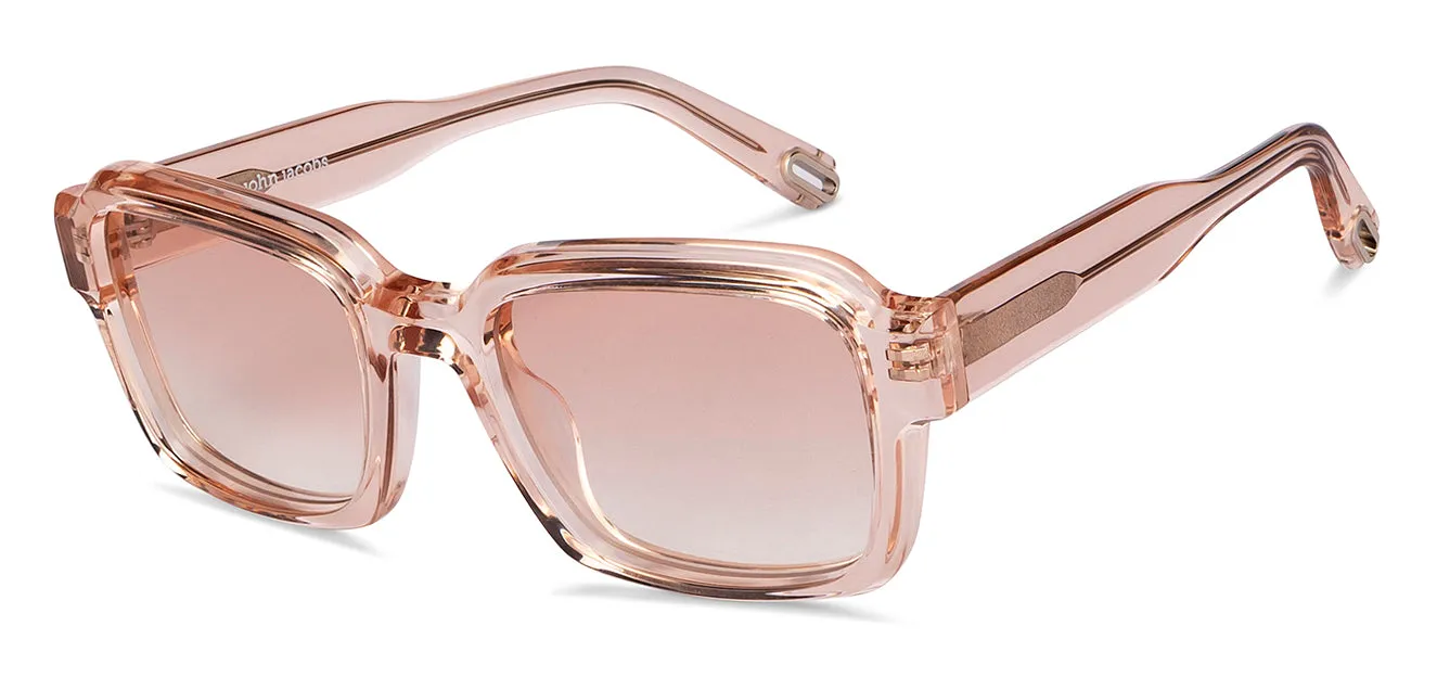 Transparent Wayfarer Full Rim Unisex Sunglasses by John Jacobs-151002
