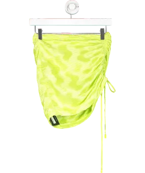 Triangl Bikinis Green Ruched Mini Skirt UK XS/S