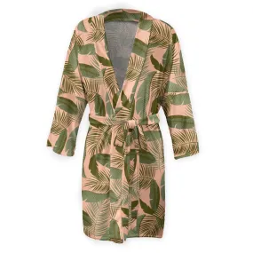 Tropical Leaves Robe