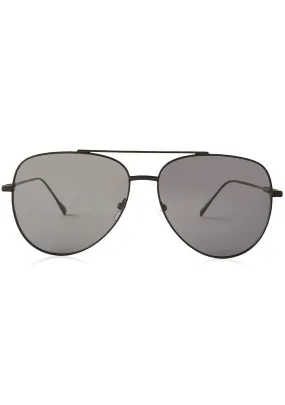 Venice Sunglasses in Matte Black/Grey