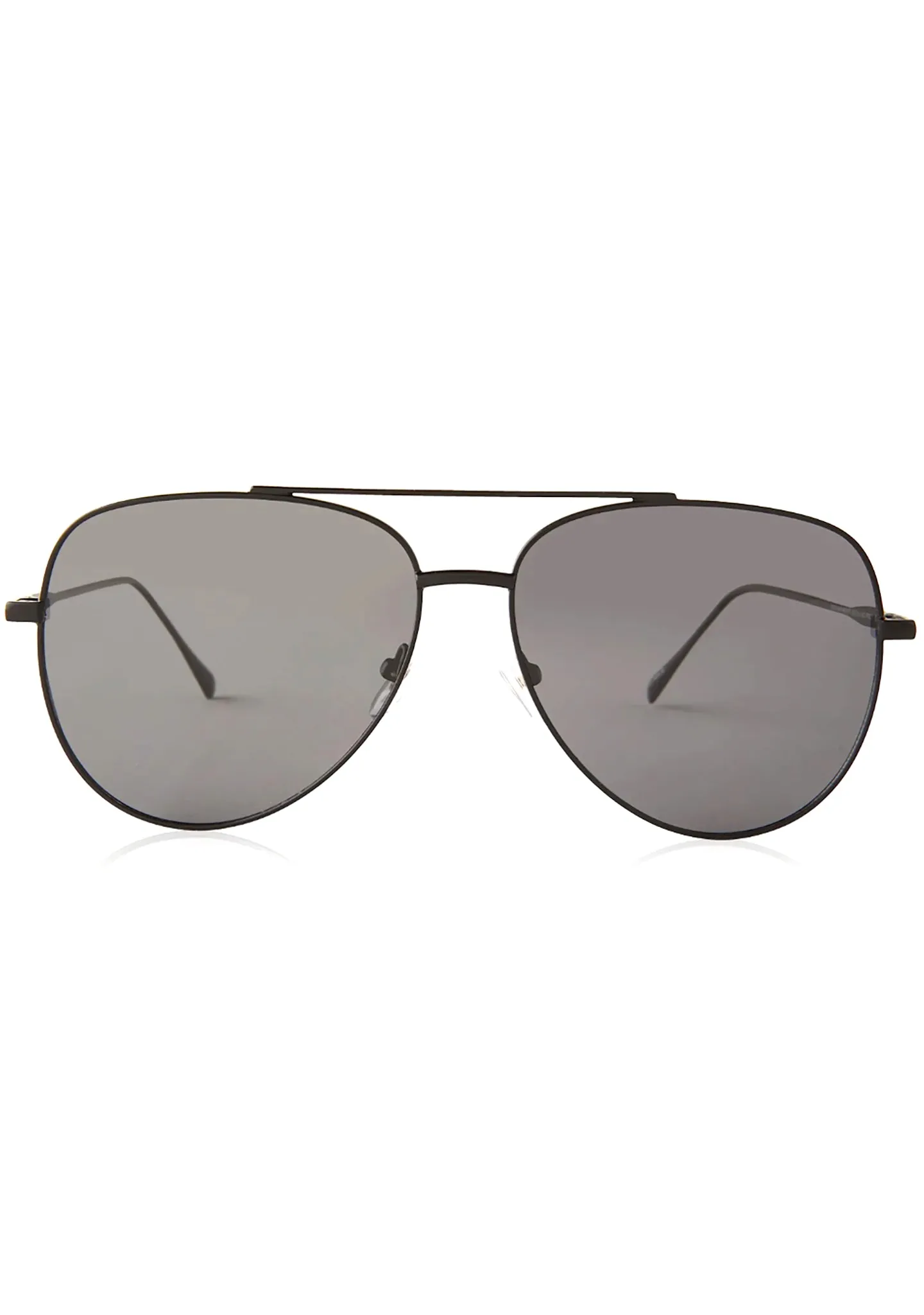 Venice Sunglasses in Matte Black/Grey