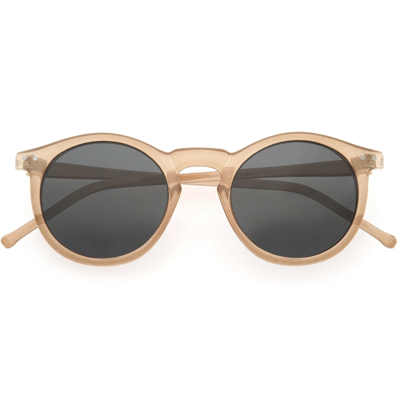 Vintage Inspired Round Indie Dapper P3 Polarized Sunglasses C933