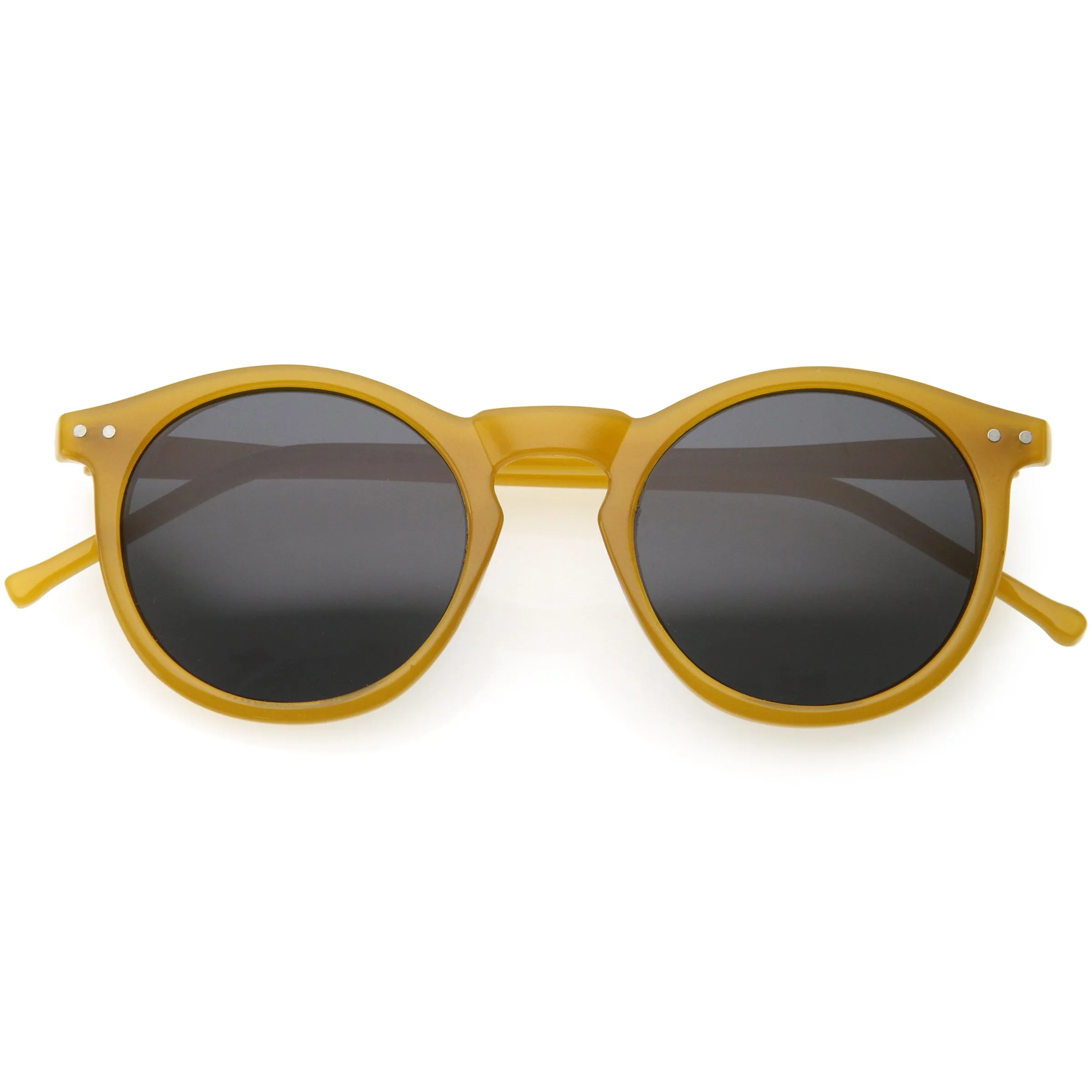 Vintage Inspired Round Indie Dapper P3 Polarized Sunglasses C933