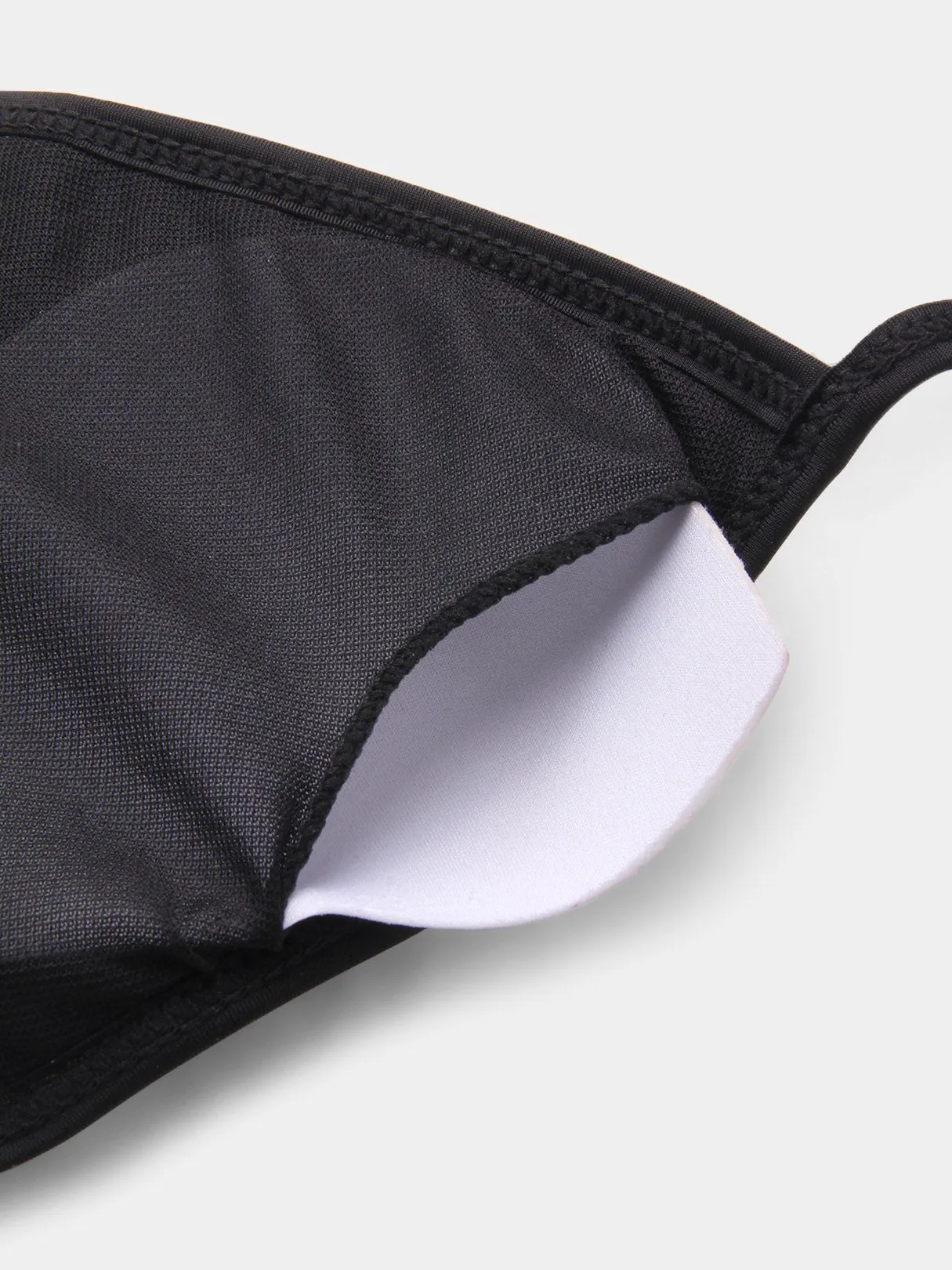Wholesale Black V-Neck Sleeveless Plain Backless Cut Out Bikinis