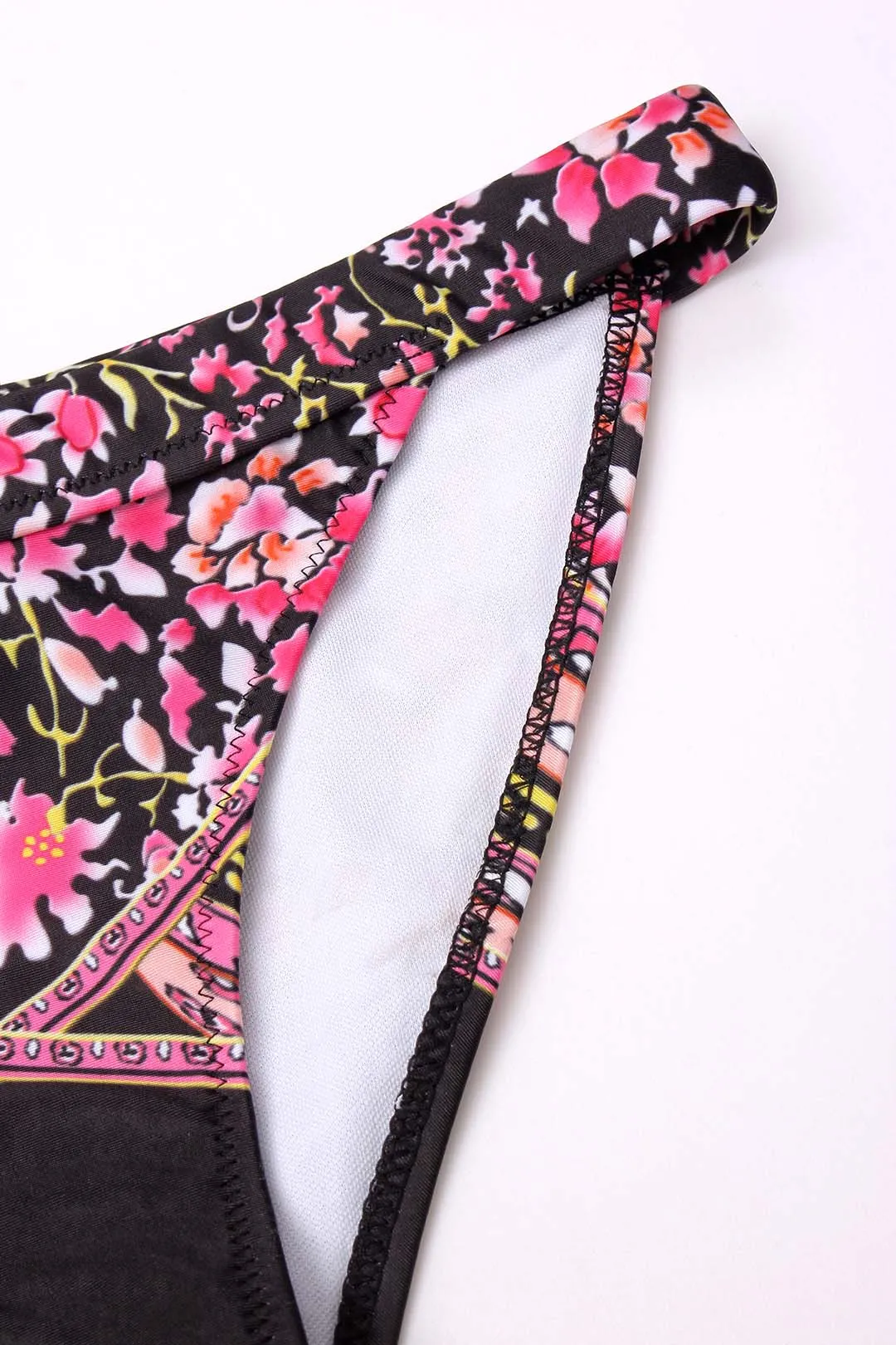 Wholesale Floral Print Two Piece Bikinis