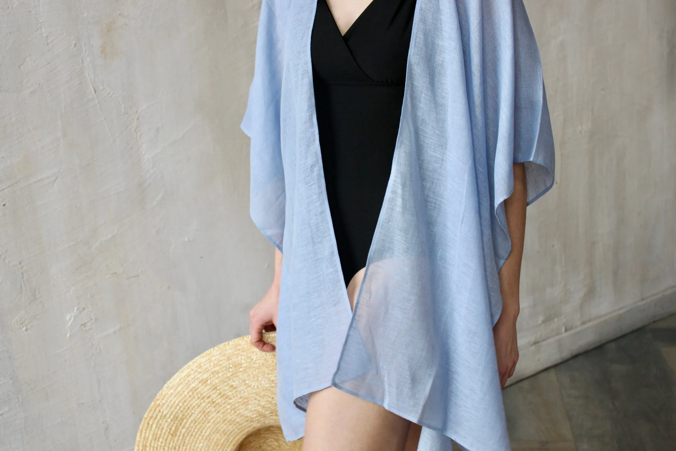 Women's Beach Linen Kimono