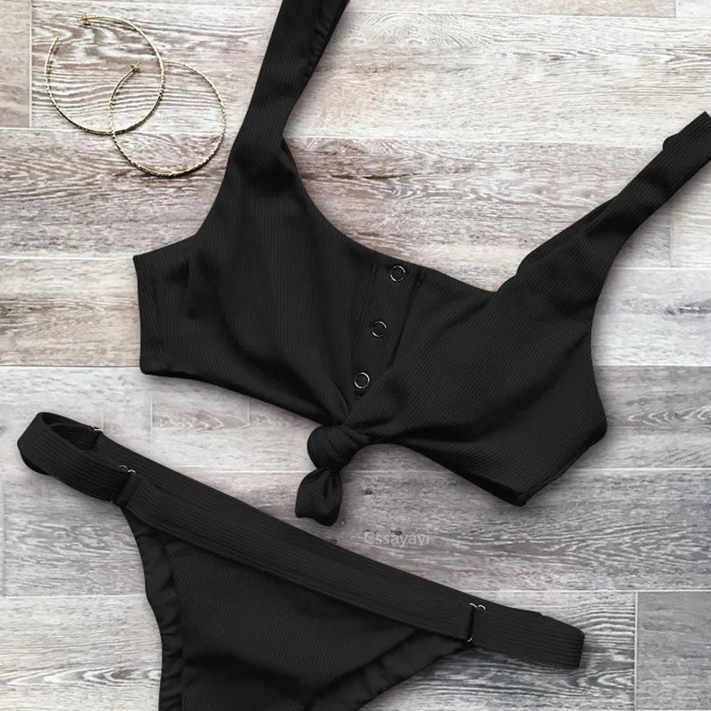 Women's Beach Push-Up Bikini Set