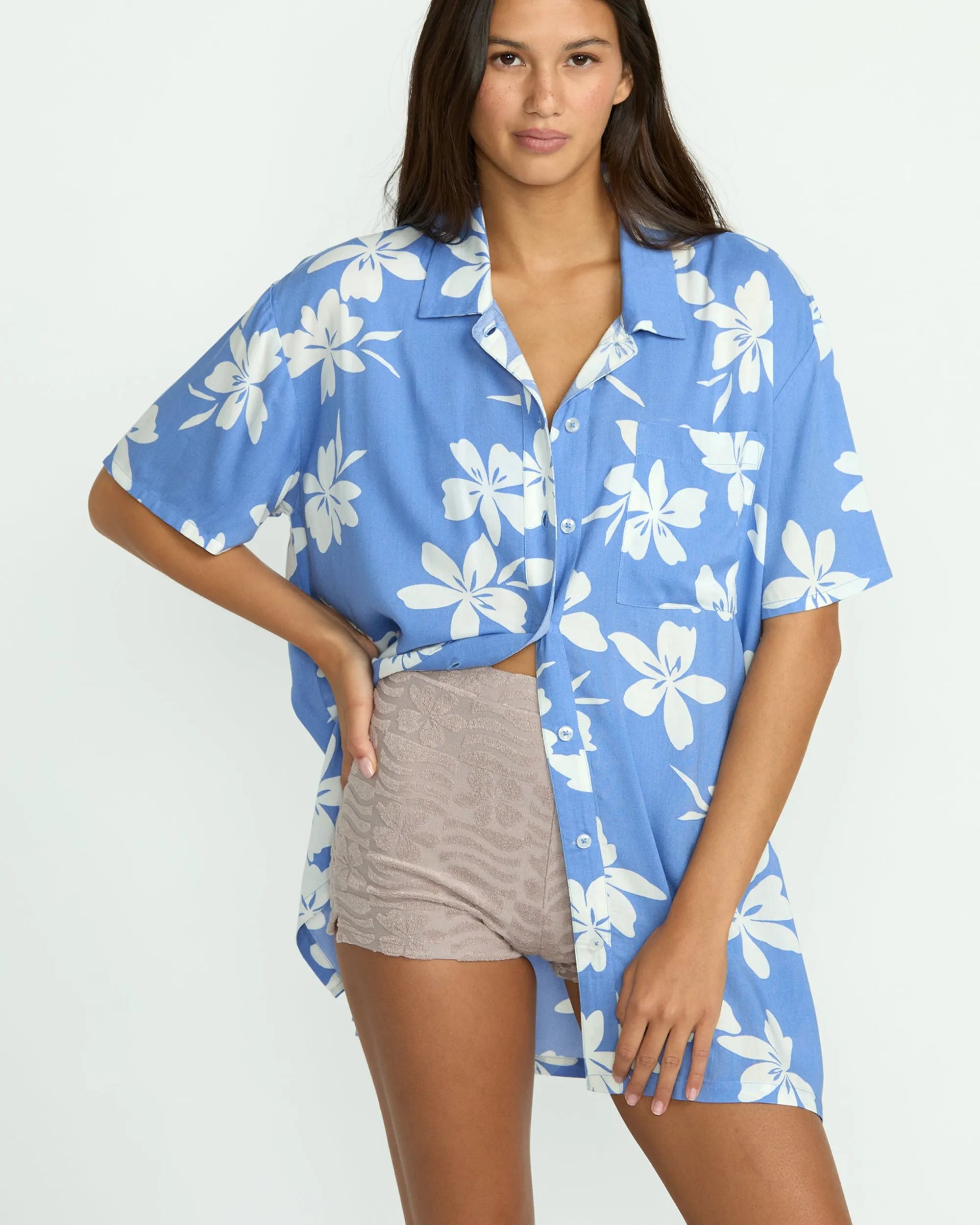 Women's Coco Ho Short Sleeve Cover Up