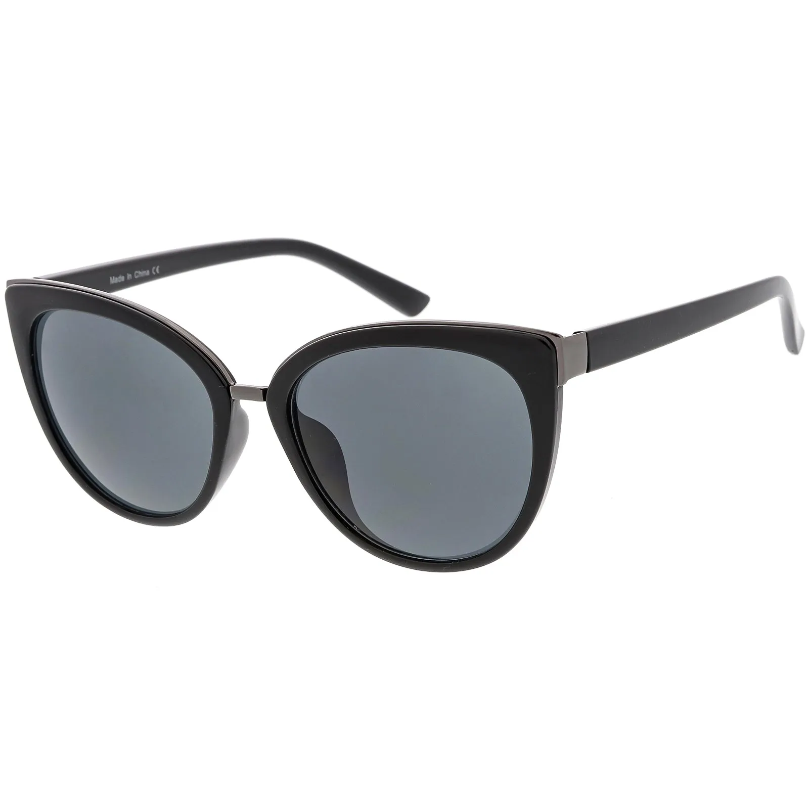Women's Retro 1950's Oversize Thin Cat Eye Sunglasses C840