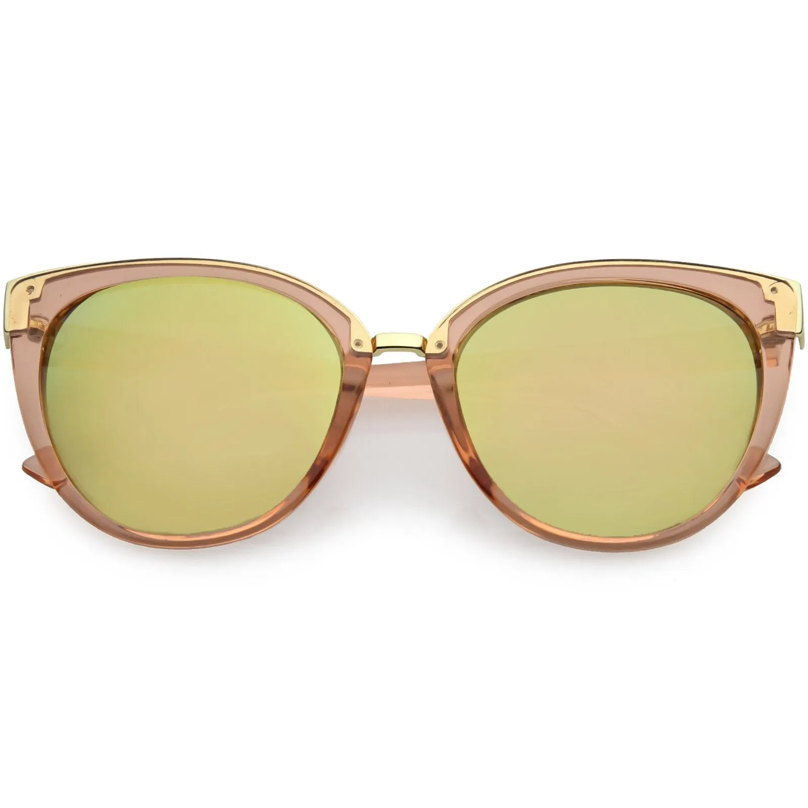 Women's Retro 1950's Oversize Thin Cat Eye Sunglasses C840