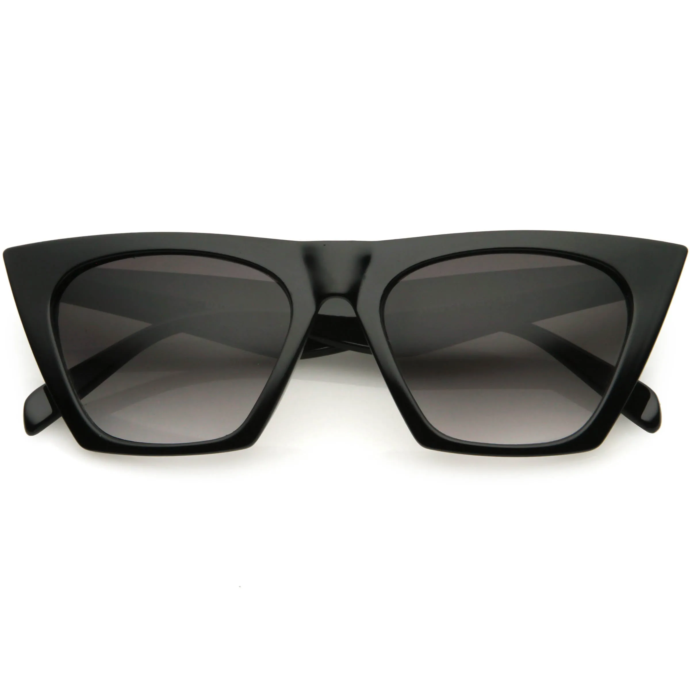Women's Retro Modern Flat Top Cat Eye Sunglasses C976