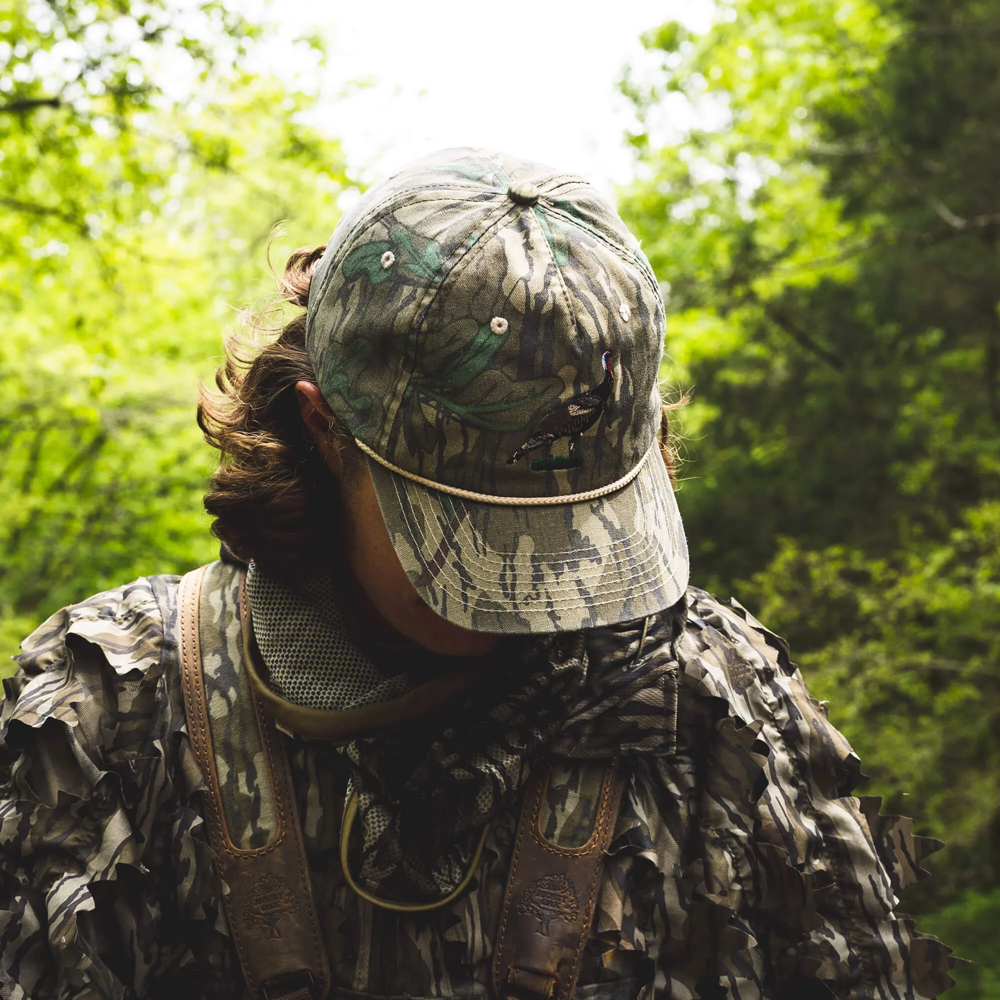 Wright Walking Turkey 5-Panel Rope Hat