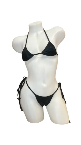 X9 Bikini: Black Hologram (Thong)